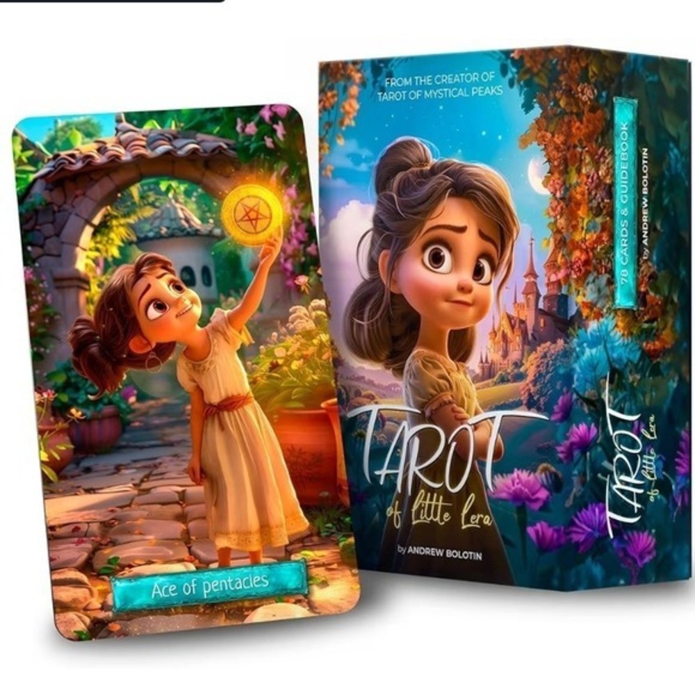 Tarot of Little Lera 78 Card Deck with Guidebook by Andrew Bolotin Whimsical New - Picture 4 of 5
